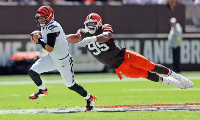 cleveland browns vs bengals match player stats