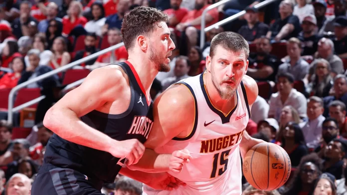 denver nuggets vs houston rockets match player stats