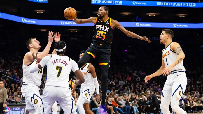 Phoenix suns vs Denver nuggets match player stats