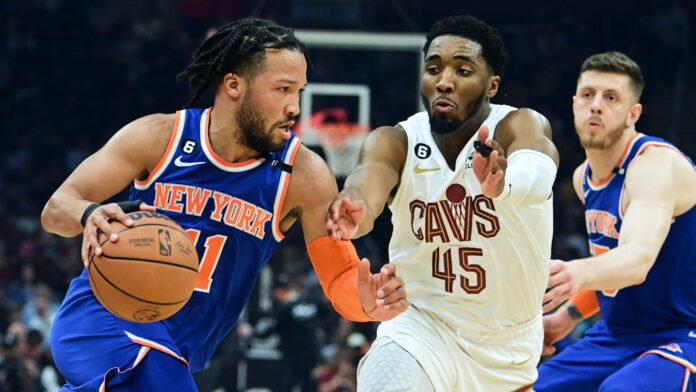 Cleveland cavaliers vs Knicks match player stats