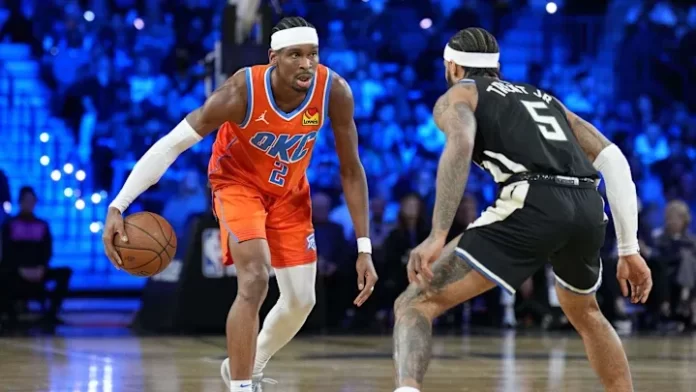 okc thunder vs milwaukee bucks match player stats