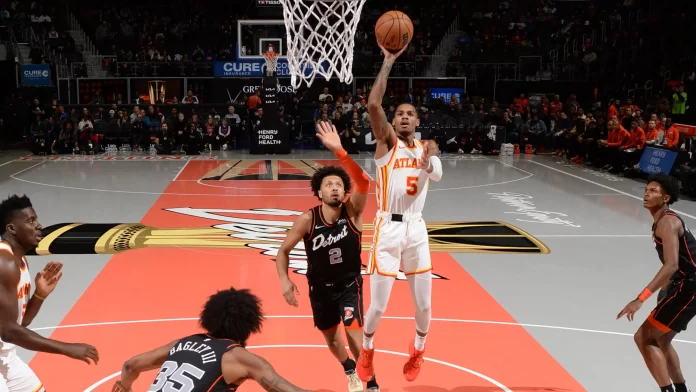 detroit pistons vs atlanta hawks match player stats